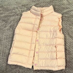Polo Ralph's Lauren Petal Pink Quilted Button Vest 6X 🌸✨